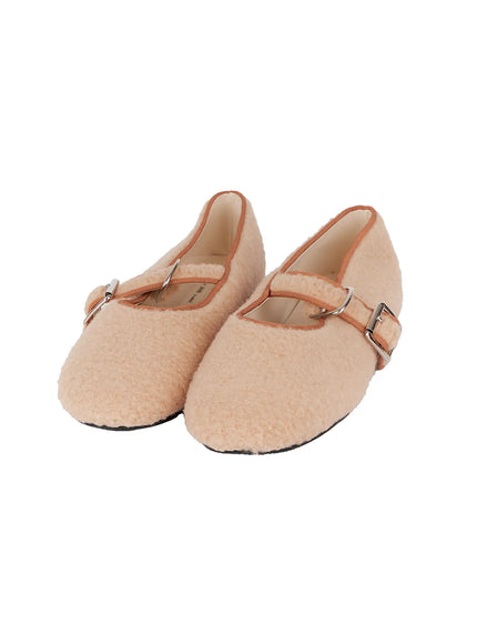 soft-mary-jane-flats-co524 / Beige