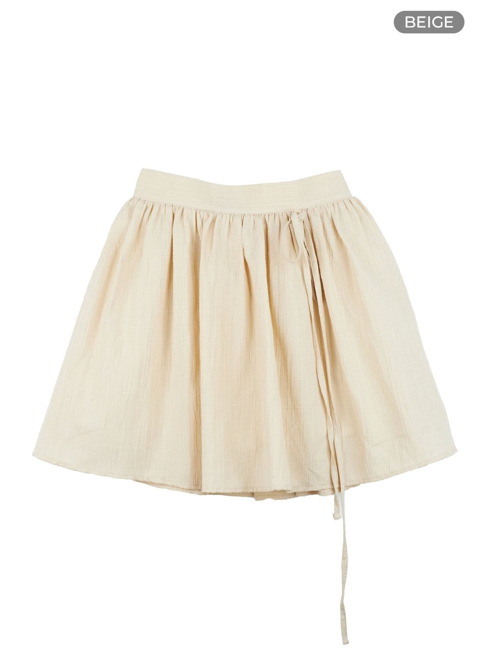 flare-a-line-mini-skirt-ol430 / Beige