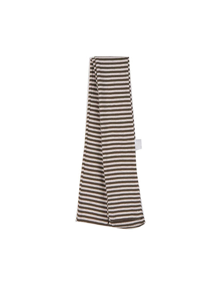 striped-cotton-scarf-cd425 / Beige