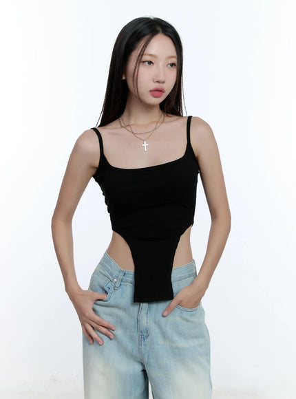 cami-bodysuit-top-cu526 / Black