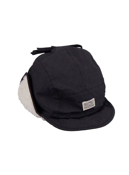 reversible-ear-flap-hat-cd425 / Black