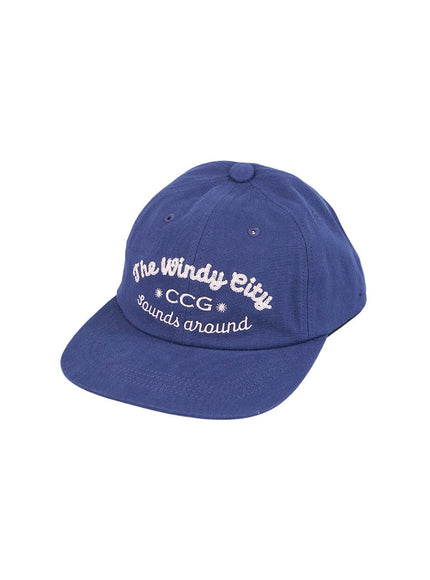 embroidered-cotton-cap-cn412 / Blue