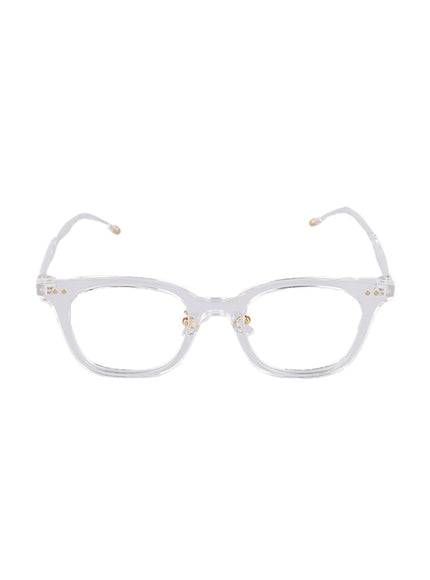 chic-square-sunglasses-cj509 / Clear