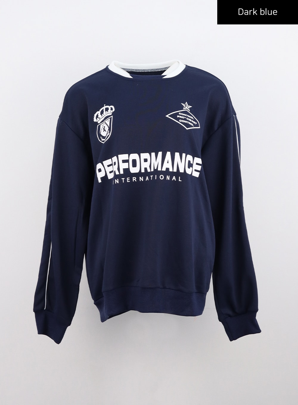 loose-fit-graphic-sweatshirt-co330 / Dark blue
