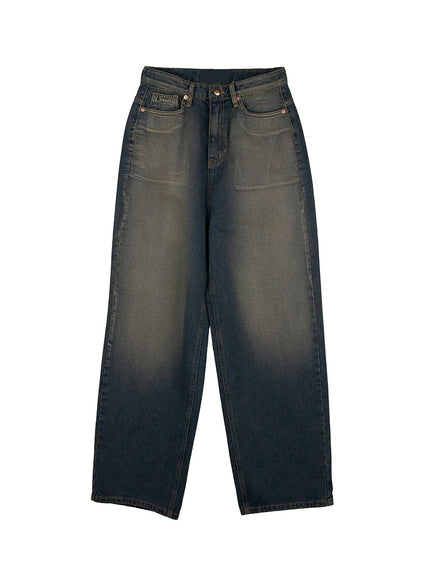 taryn-chic-wide-leg-jeans-on404 / Dark blue