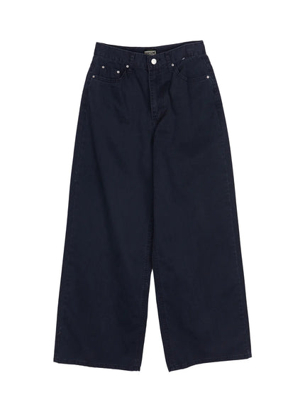 wide-leg-trousers-cy522 / Dark blue