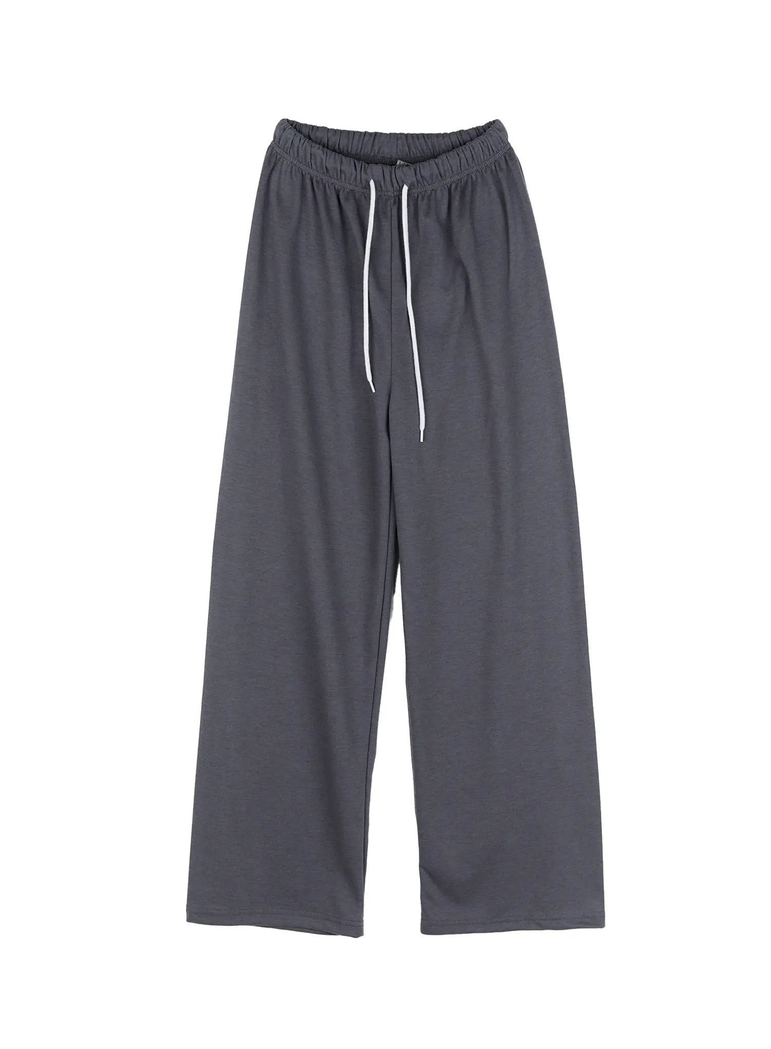 wide-leg-casual-sweatpants-cg514 / Dark gray