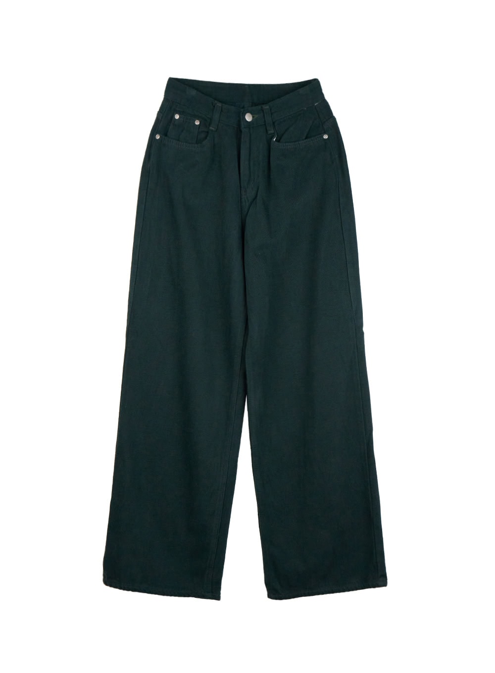 cozy-cotton-wide-leg-sweat-pants-on429 / Green