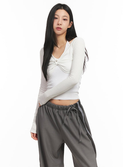 Halter-Neck Crop Tank Top CM503