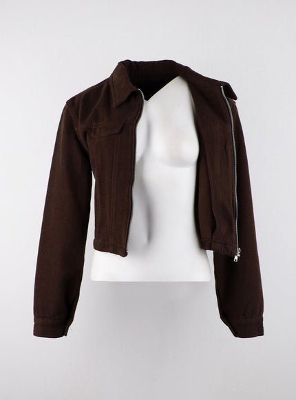 plush-pants-and-collar-zipper-jacket-cd315