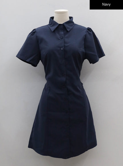 Basic Everyday Shirt Dress CJ22