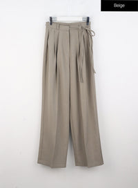 urban-sophisticate-draped-pants-oo323 / Beige