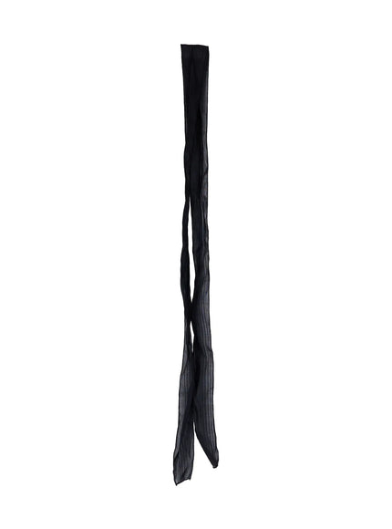 sheer-lightweight-scarf-ca520 / Black