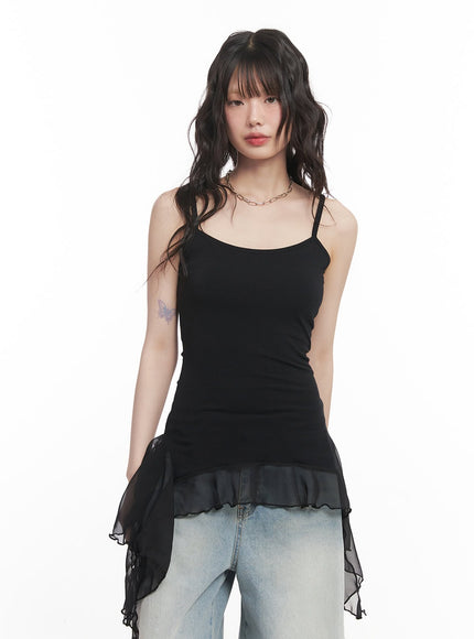 Frilly Flared Cami Top CM520