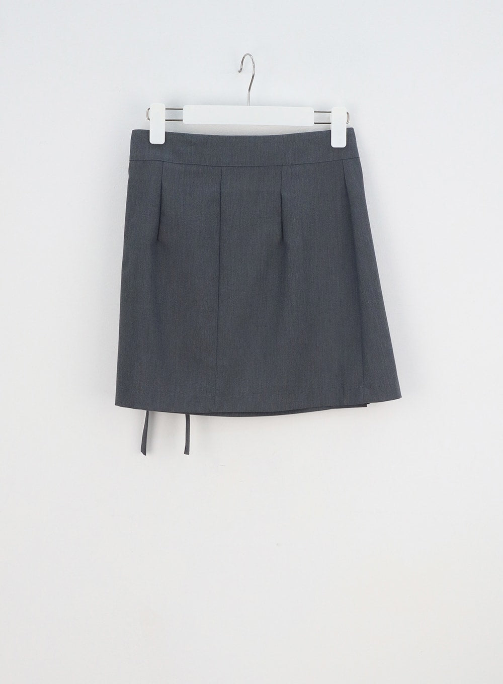 Wrapped Pleated Mini Skirt OY315