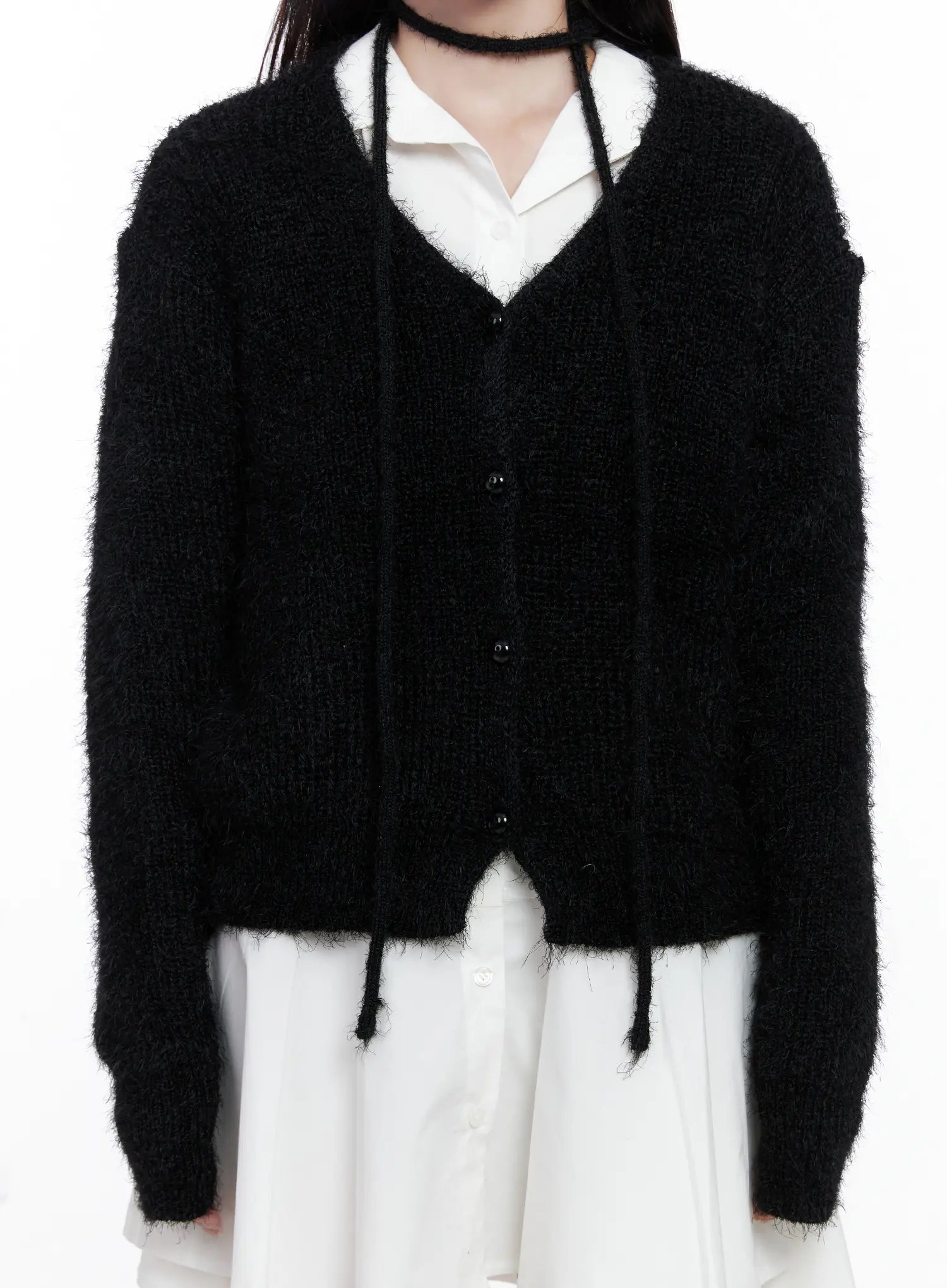 fluffy-knit-cardigan-scarf-set-cs519