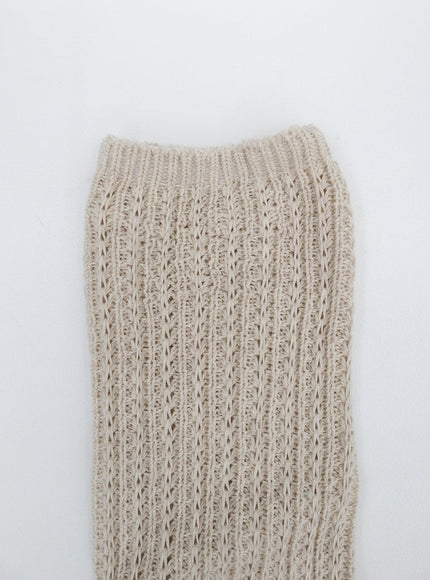 Knitted Leg Warmer Socks BS19