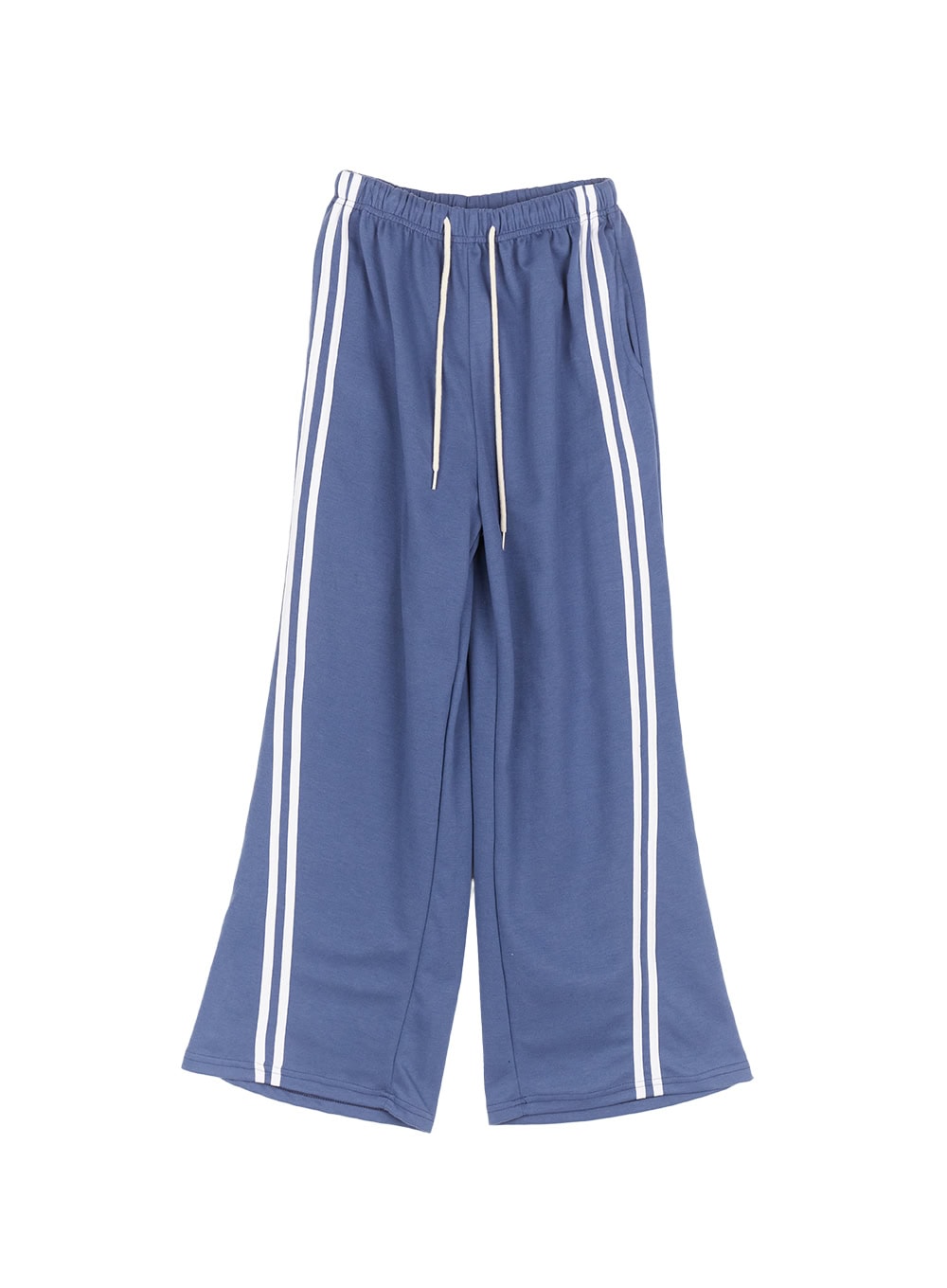 adjustable-striped-sweatpants-cf518 / Dark blue