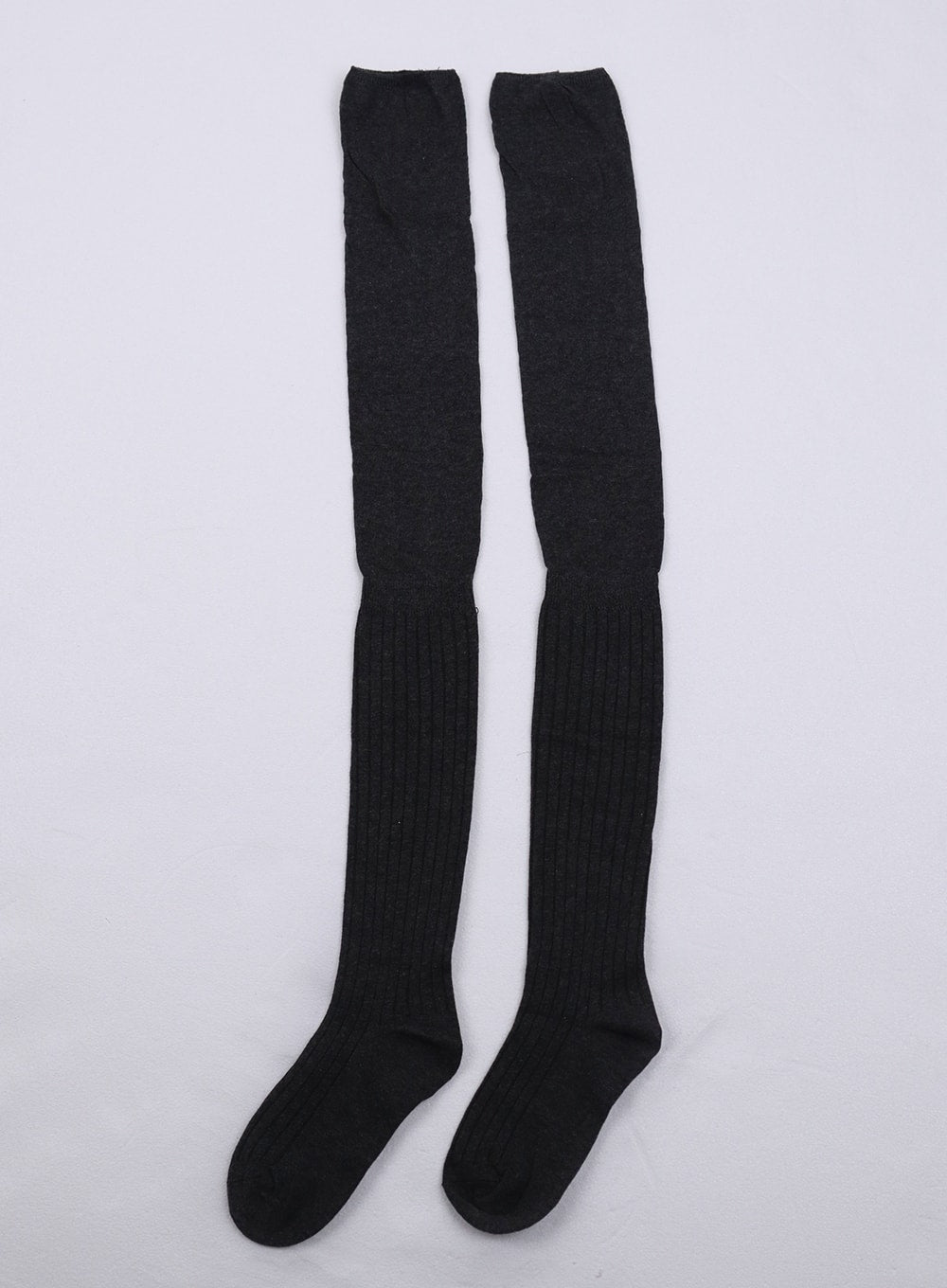 over-the-knee-solid-socks-cj425