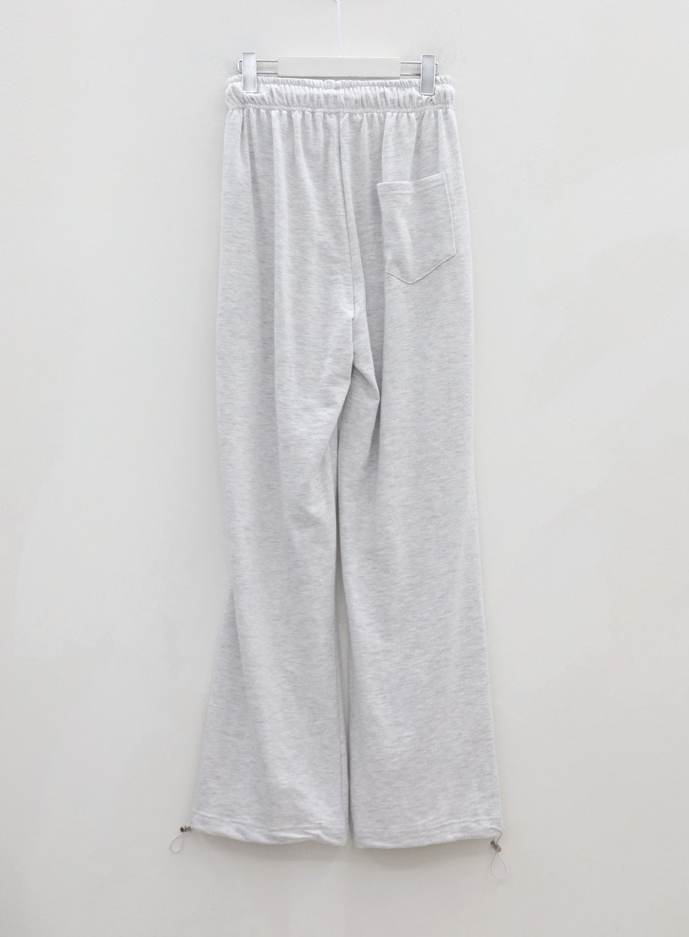 Pin-tuck Wide Leg Sweat Pants CU7