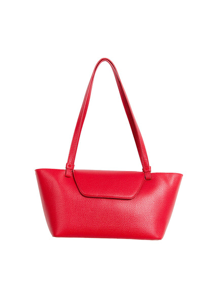 basket-shape-shoulder-bag-cf503 / Red