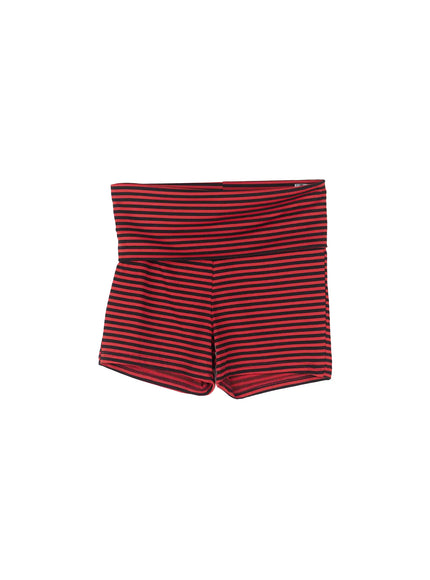 Striped Foldover Shorts CL511