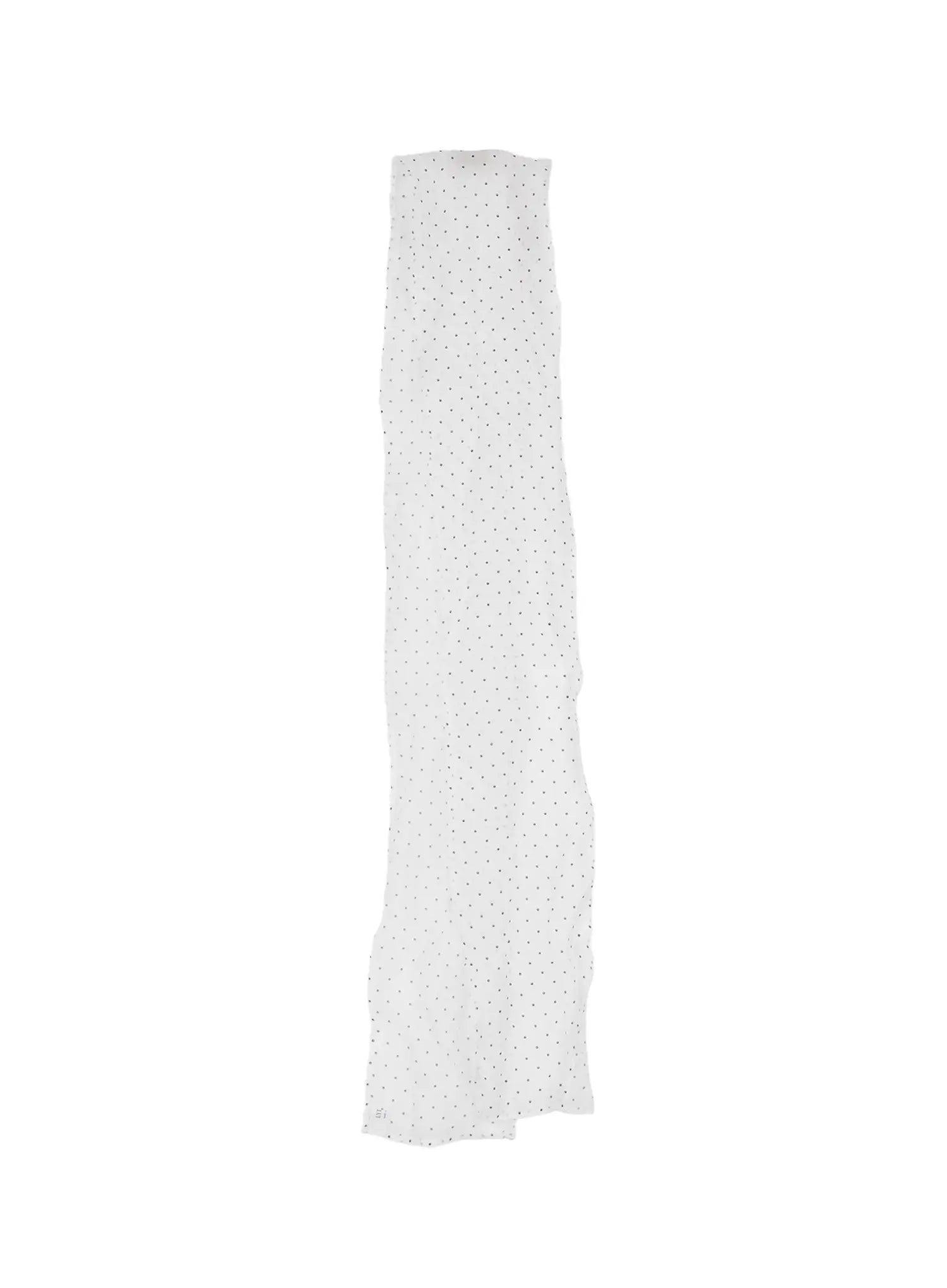 Sheer Polka Dot Skinny Scarf CS524
