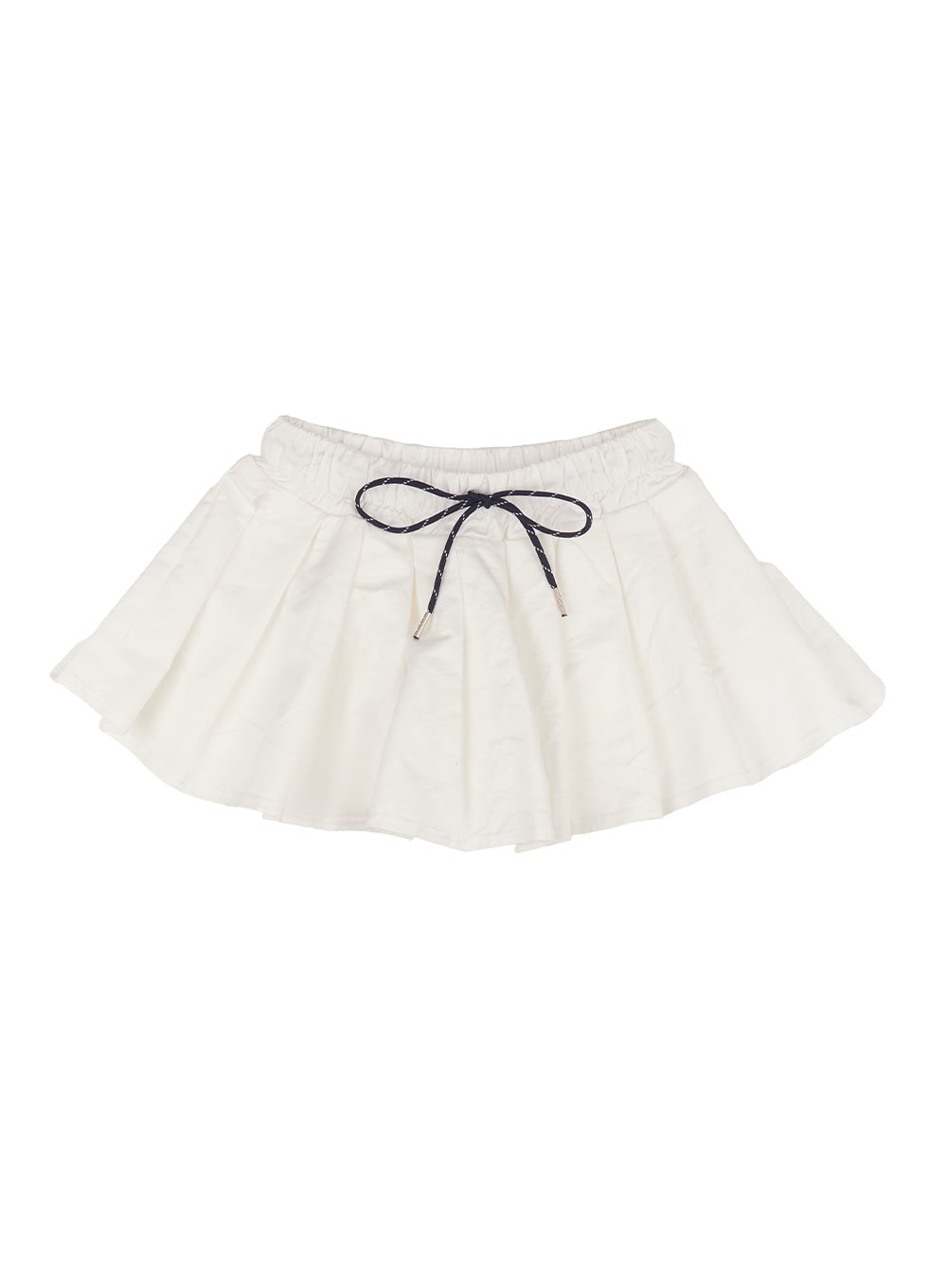 low-rise-frill-pleated-mini-skirt-ca503 / White