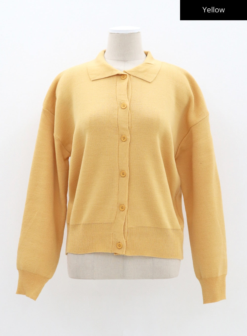 Button Collar Cardigan CM315