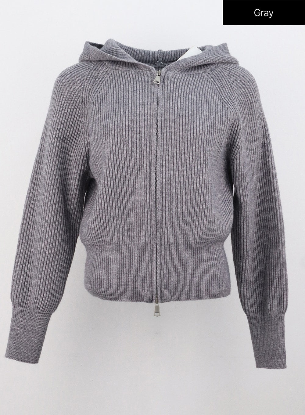 Zip up factory sweater