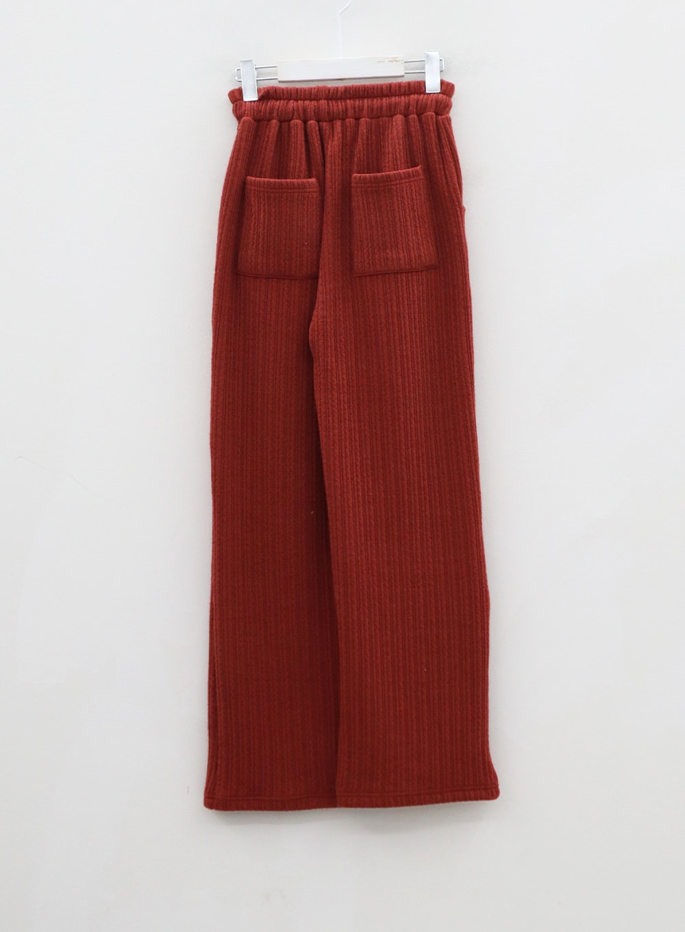 Elastic Wide Knit Pants CN14