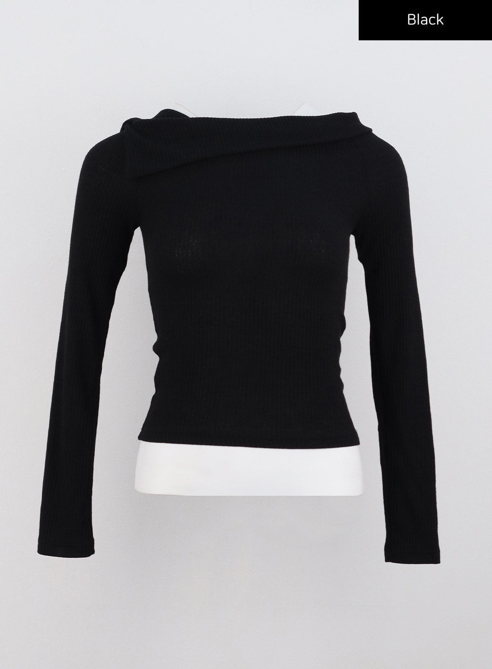 Off-Shoulder Long Sleeve Top CG329 - Korean Women's Fashion