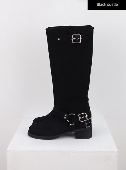 buckle-faux-leather-boots-cn315