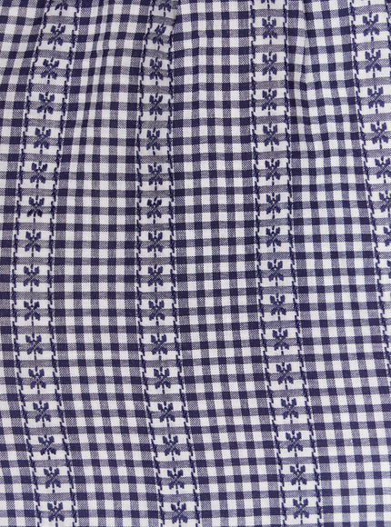 frill-trimmed-gingham-short-sleeve-blouse-ca514