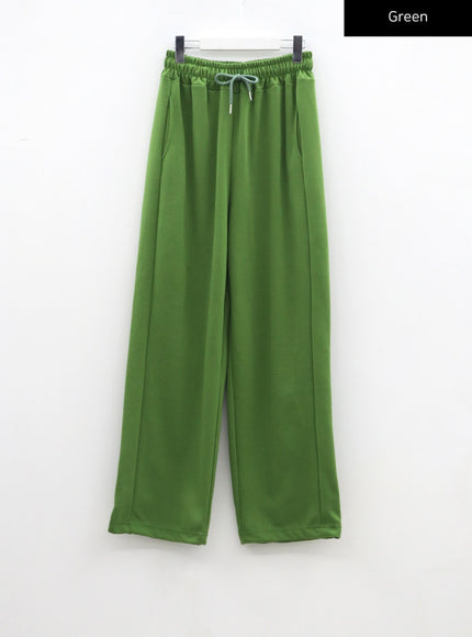 Color Wide Leg Sweatpants CM310