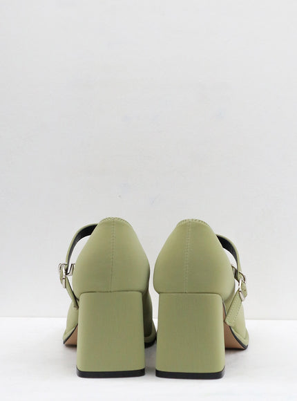 Mary Jane Square Toe Shoes OS22