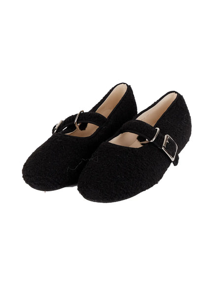 soft-mary-jane-flats-co524 / Black