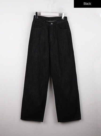 wide-leg-jeans-od327 / Black