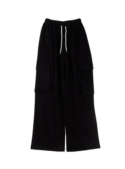 Relaxed Fit Cargo Sweatpants CO513