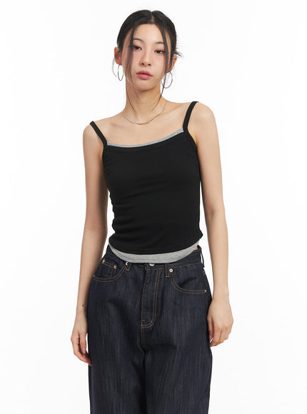 Layered Crop Tank Top CM503
