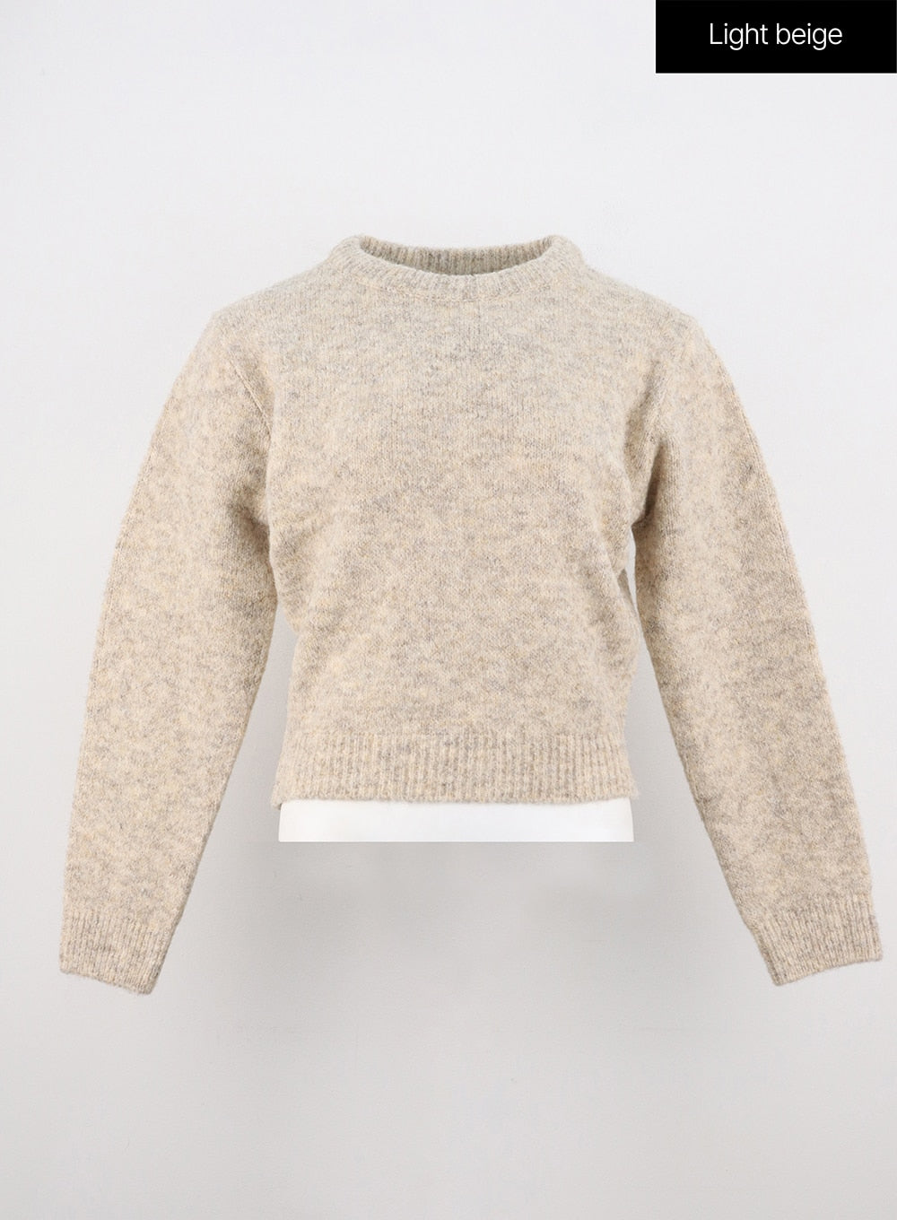cozy-knit-sweater-oo312 / Light beige