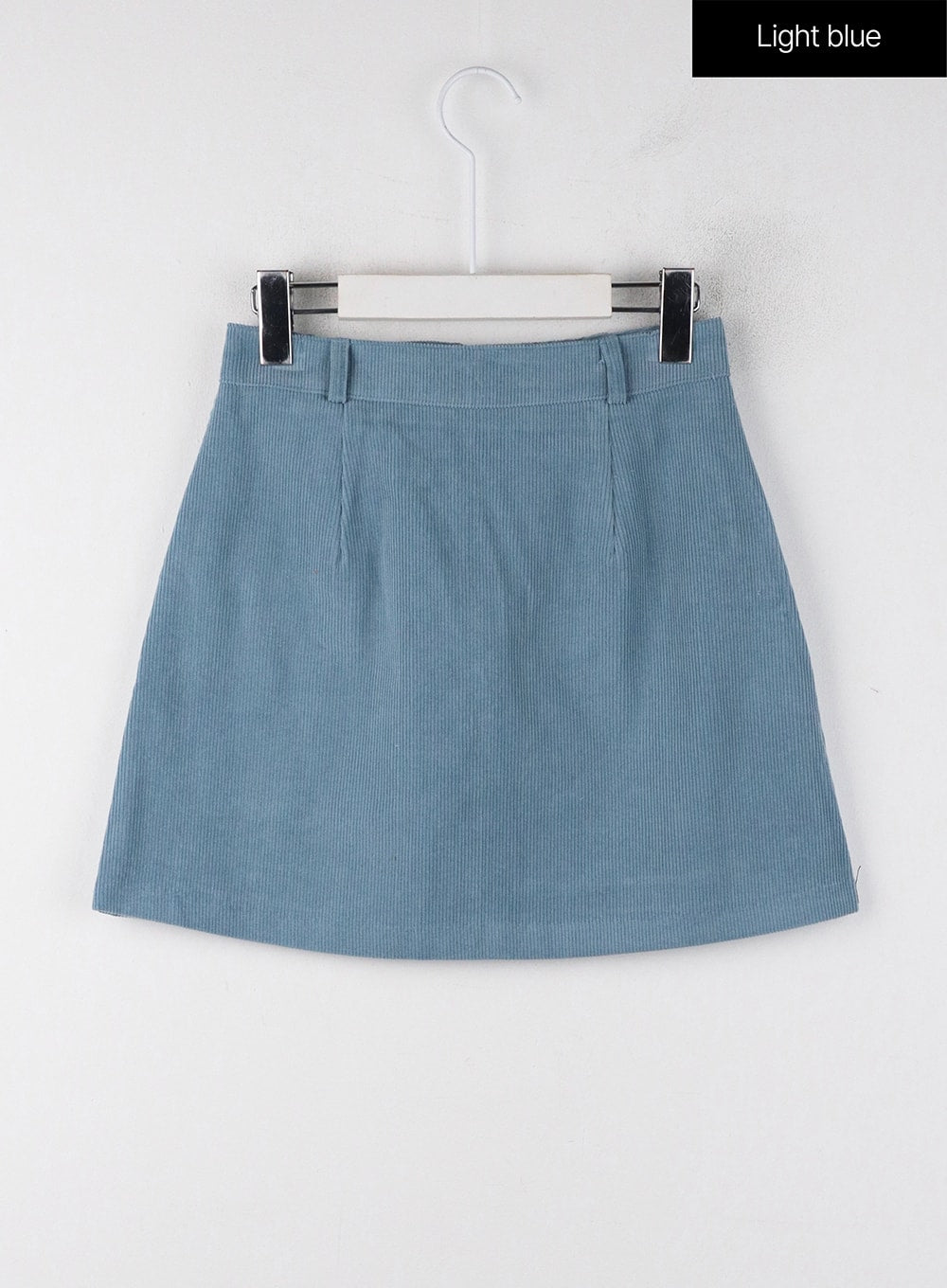 Light blue 2025 corduroy skirt