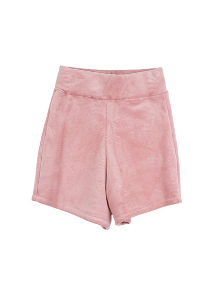 slimfit-solid-shorts-co431 / Pink