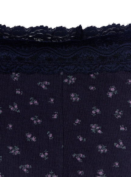 floral-lace-trim-micro-shorts-ca520