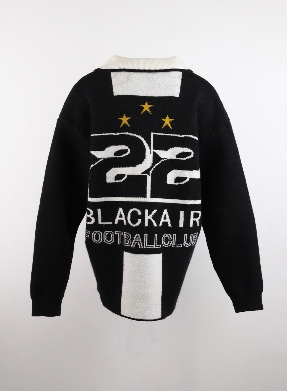 block-core-v-neck-collar-graphic-knit-sweater-unisex-cd307