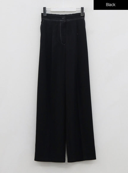 High Waist Maxi Tailored Pants ON11