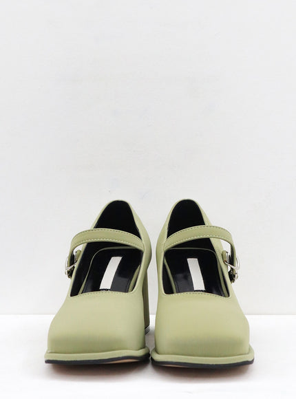 Mary Jane Square Toe Shoes OS22