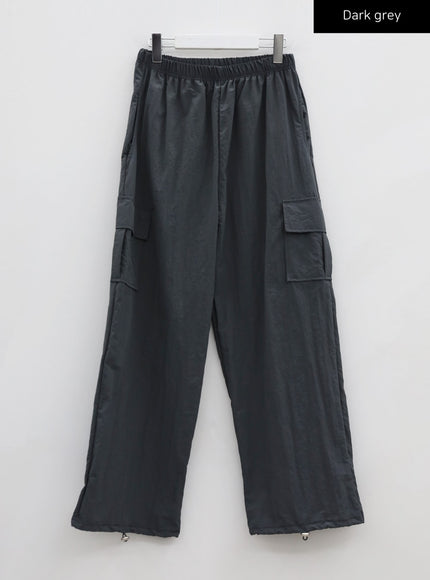 Loose Fit String Cargo Pants CG01