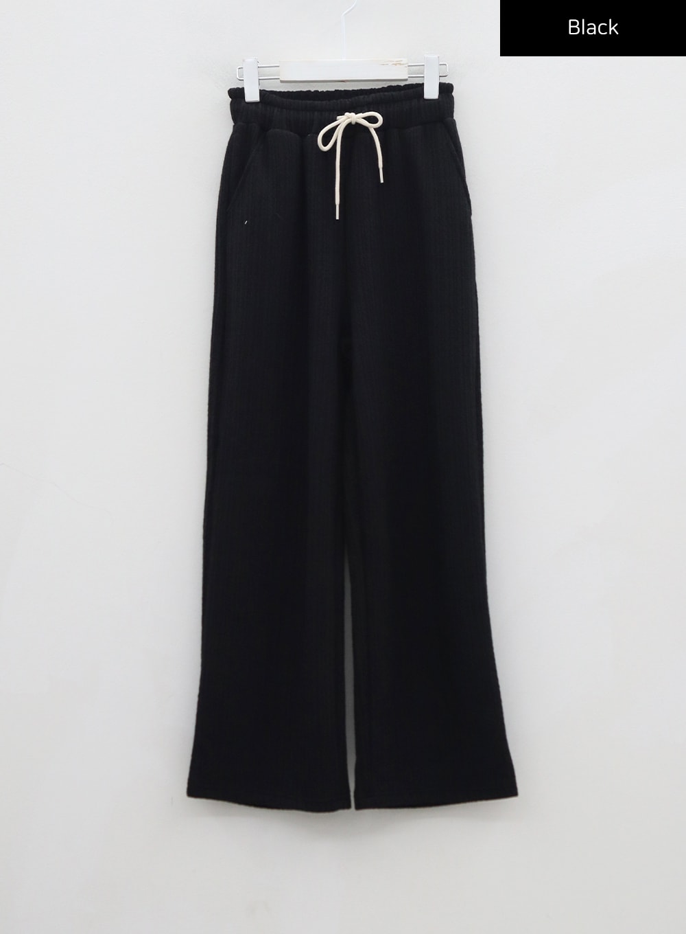 Elastic Wide Knit Pants CN14