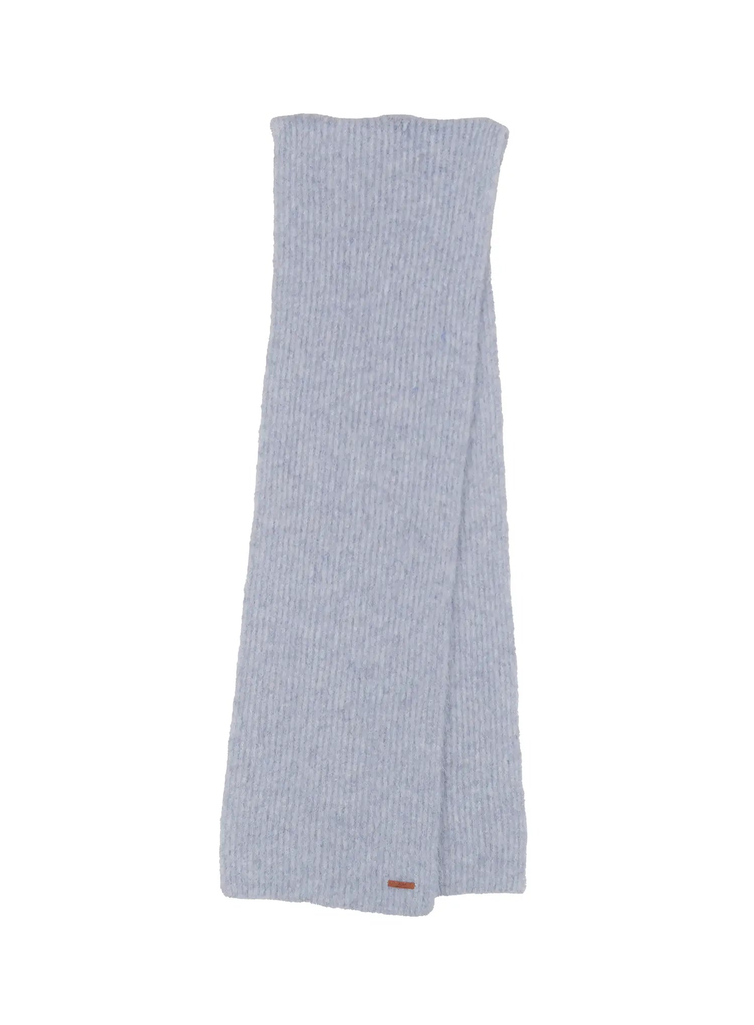 cozy-ribbed-scarf-co524 / Light blue